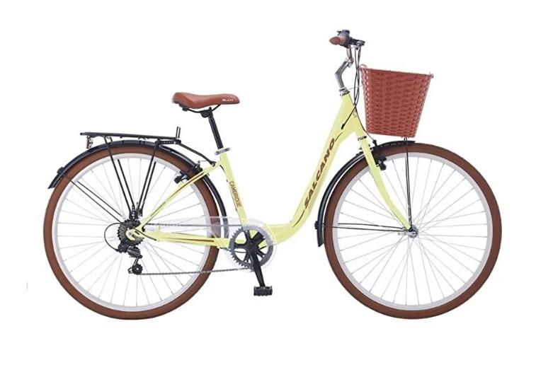 Salcano Cambridge 700 Unisex VR Şehir Bisikleti Krem-Kahverengi