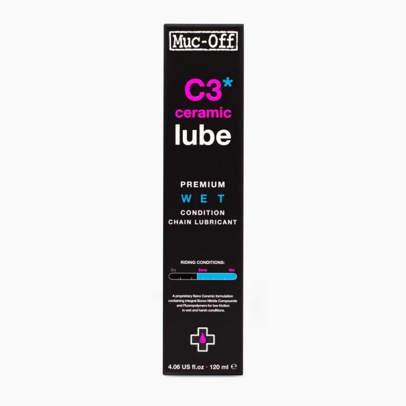 Muc-Off C3 Islak Hava Seramik Zincir Yağı120ml
