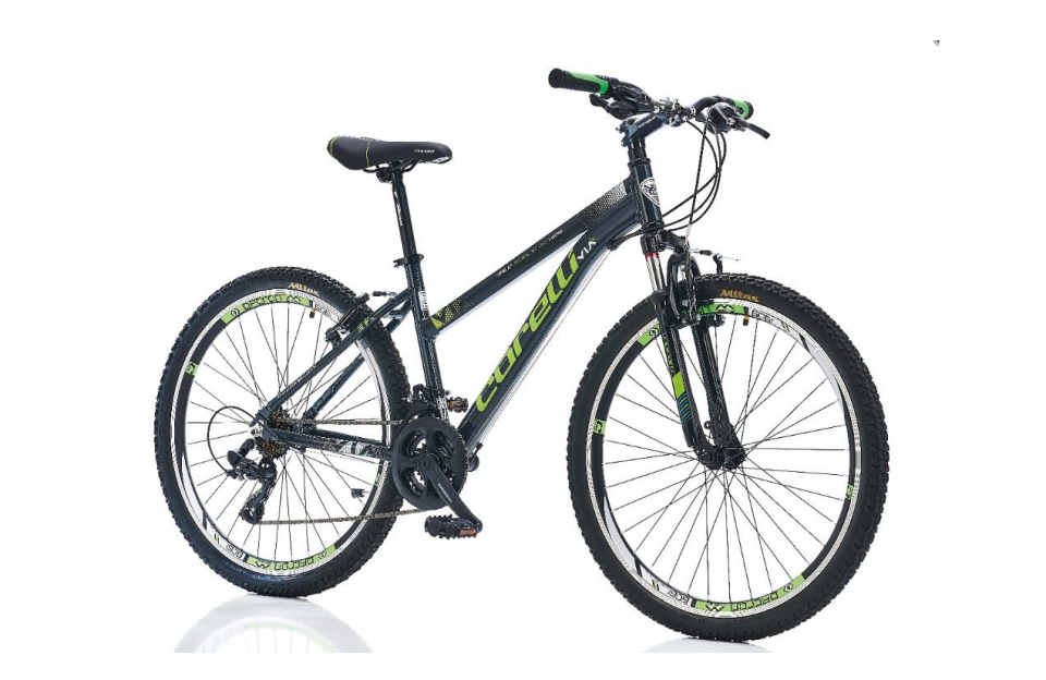Corelli Via Lady 1.0 26'' Dağ Bisikleti Koyu Gri Yeşil
