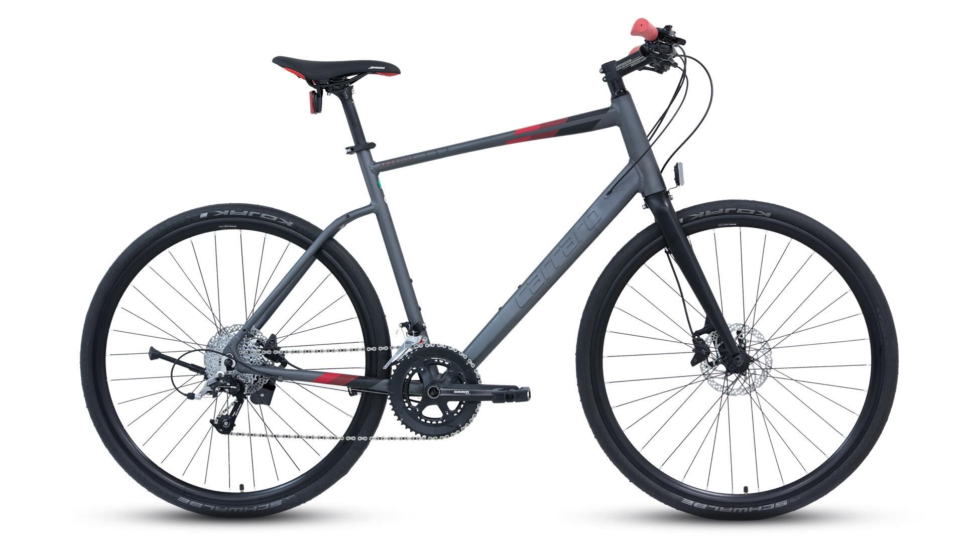 Carraro Sportive 350 560H Şehir Bisikleti Mat Antrasit-Siyah-Kırmızı