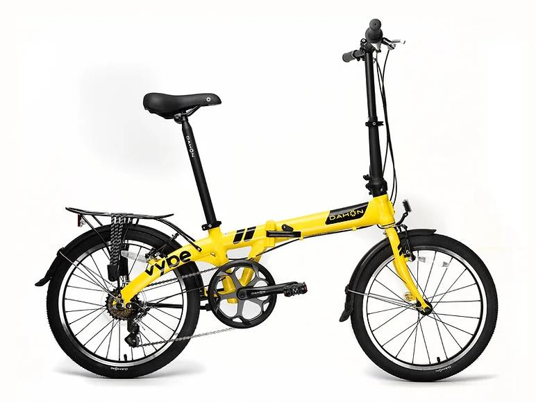 Dahon Vybe D7 Katlanabilir Bisiklet Sarı