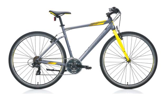 Carraro Sportive 321 480H 21 Vites Mat Antrasit Gri - Koyu Sarı Şehir Bisikleti