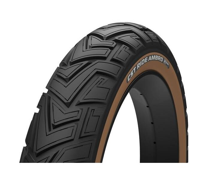 Cst Ride Ambro 20x4.00 Defender Mix Zırhlı Fat E-Bike Dış Lastik Amber Yanaklı
