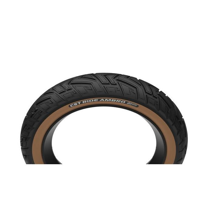 Cst Ride Ambro 20x4.00 Defender Mix Zırhlı Fat E-Bike Dış Lastik Amber Yanaklı