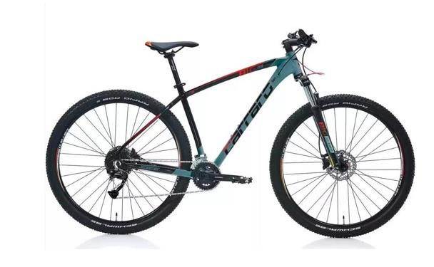 Carraro Bıg 2718 480H Dağ Bisikleti Mat Antik Yeşil - Siyah Kırmızı