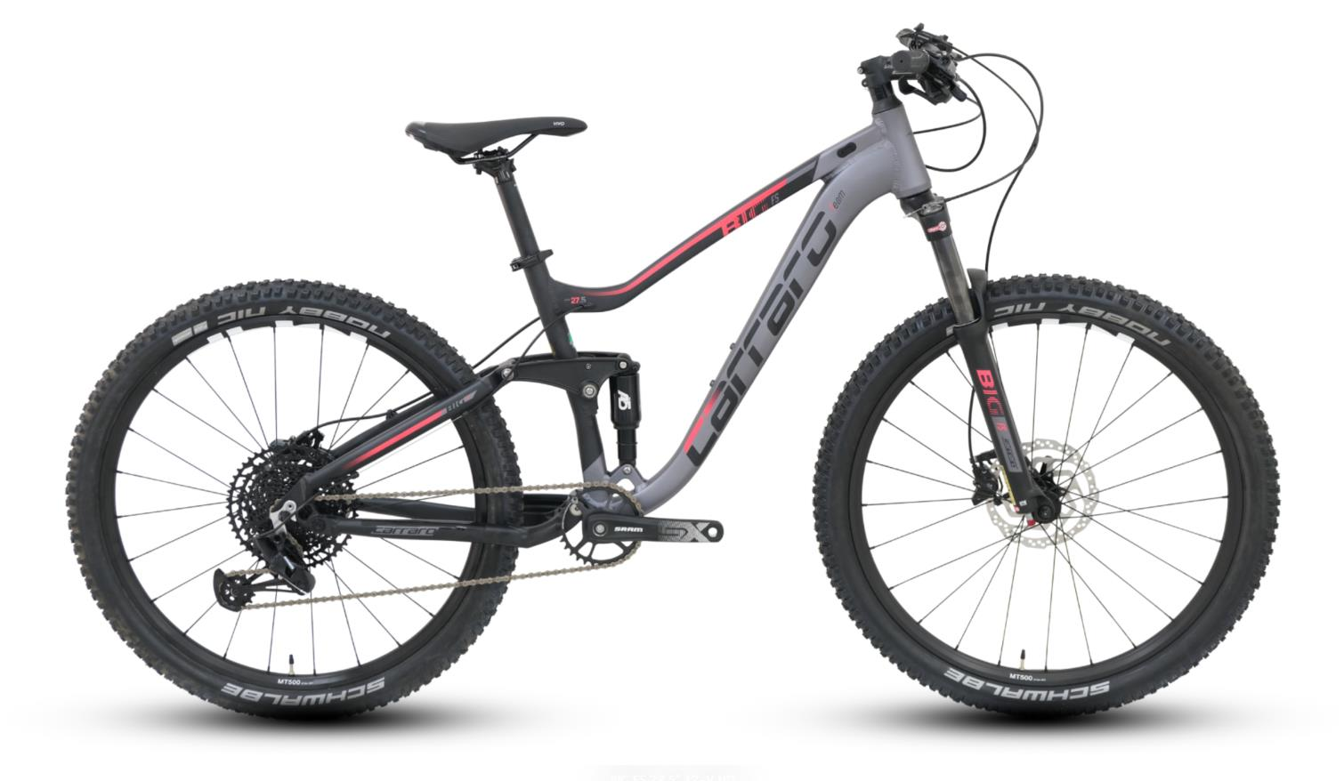 Carraro Big FS 440H 12V HD Dağ Bisikleti Mat Antrasit Siyah_Kırmızı