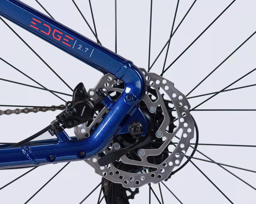 Lapierre CRP EDGE 2.7 21V HD Dağ Bisikleti 36Cm Mavi Neon Kırmızı Siyah Beyaz