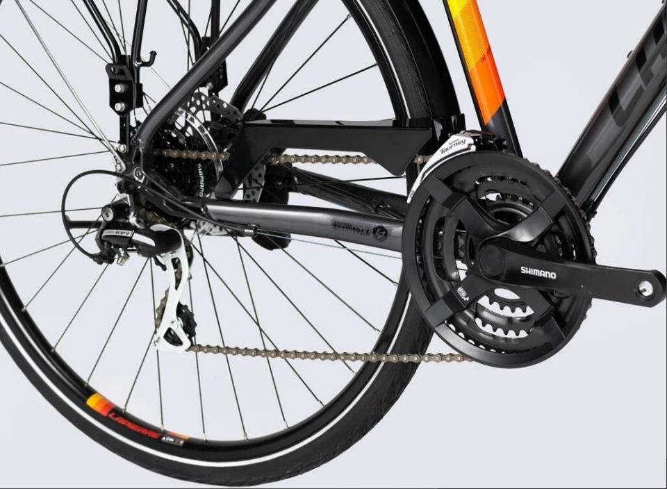 Lapierre Trekking 3.0 H Disk 56cm Şehir Tur Bisikleti Antrasit Siyah Turuncu