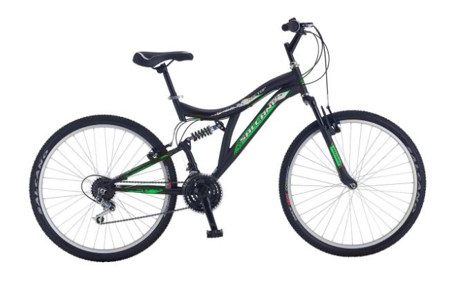 Salcano Hector 26V Mat Siyah Yeşil Beyaz Dağ Bisikleti