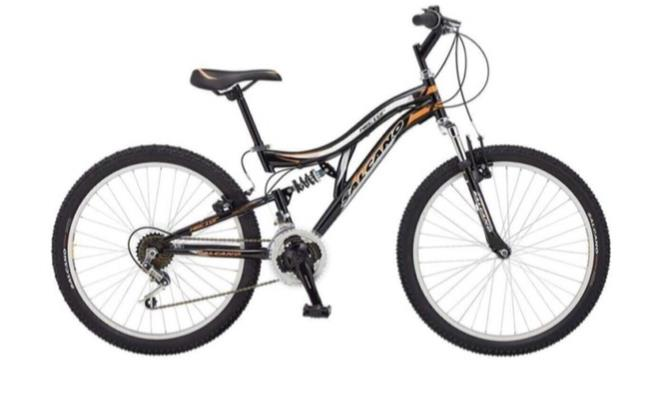 Salcano Hector 26V Siyah Turuncu Beyaz Dağ Bisikleti