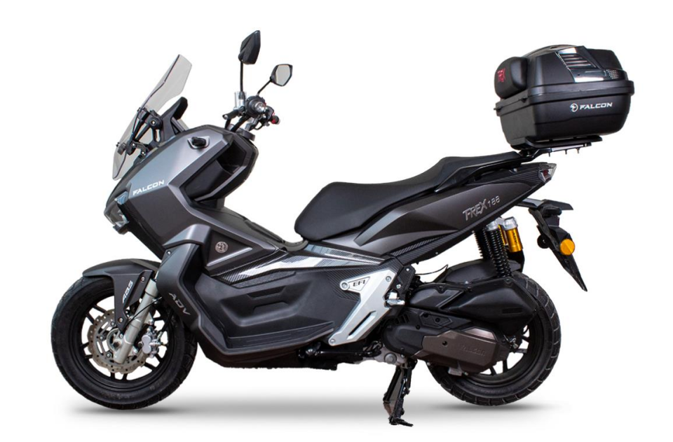 Falcon Trex 188 Ön Çamurluk Füme Siyah