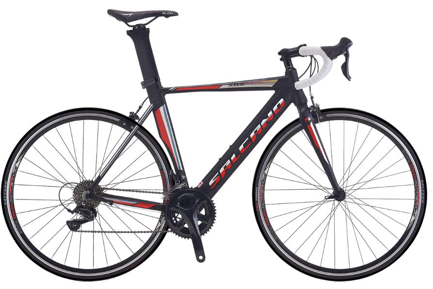Salcano XRS 044 Claris 54cm Yarış Bisikleti Mat Siyah-Kırmızı-Gümüş