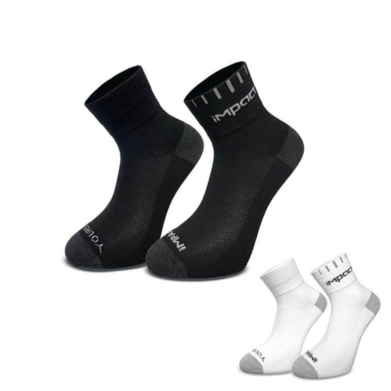 Impact, SOCKS, Kısa Bisiklet Çorabı Siyah M beden 39 - 42