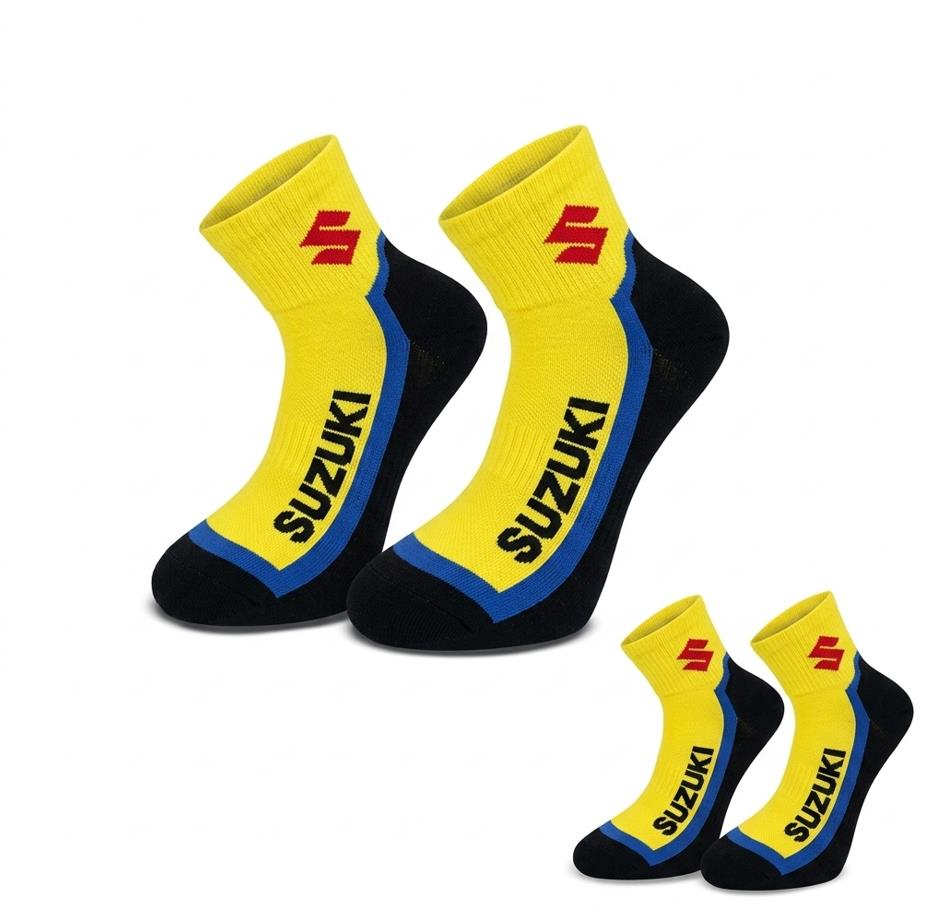 Suzukı, SOCKS, Kısa Çorap Sarı M beden 39 - 42