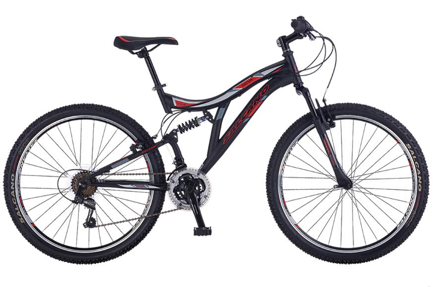 Salcano Nova 26 V Siyah Turuncu Dağ Bisikleti