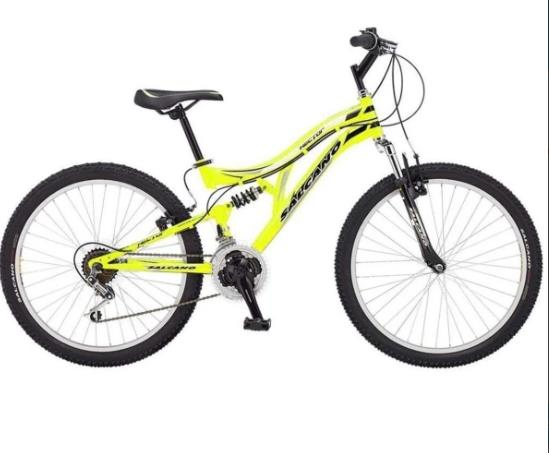 Salcano Hector 26V Sarı Gri Siyah Dağ Bisikleti