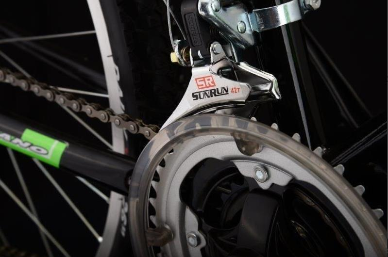 Salcano Hector 24V 24 Jant Siyah Yeşil Sarı Dağ Bisikleti