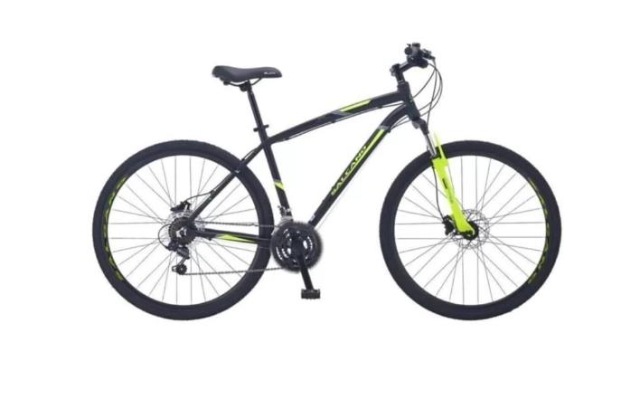 Salcano City Explorer HD 19'' Mat Siyah Sarı Gezi Şehir Bisikleti
