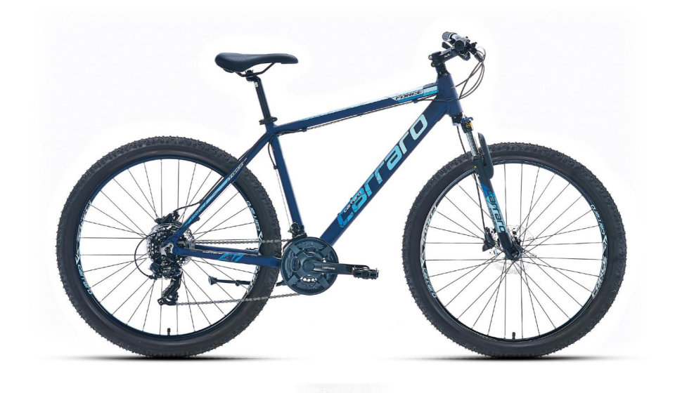 Carraro Force 620 26 Jant 38Cm Mat Koyu Mavi Açık Mavi Gümüş