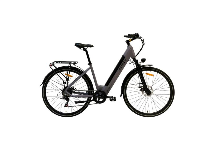 Bisan Moon S 28 Jant 47 Cm Elektrikli Şehir Bisikleti Metalik Gri Siyah