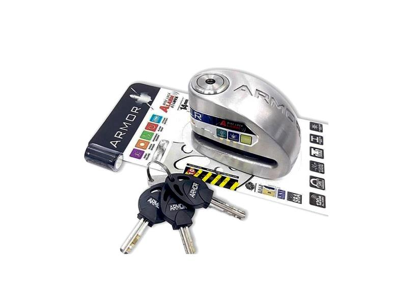 Armor 614 Paslanmaz Motosiklet Disk Kilidi 14 mm