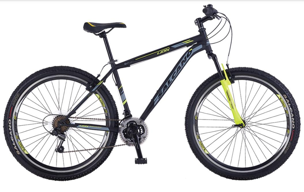 Salcano Lion 27,5 V Fren 18'' Parlak Gri Lacivert Dağ Bisikleti