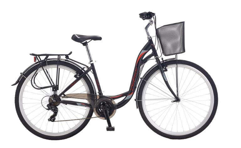 Salcano Bodrum 700 Ünisex VR 17'' Krem Kırmızı Şehir Bisikleti