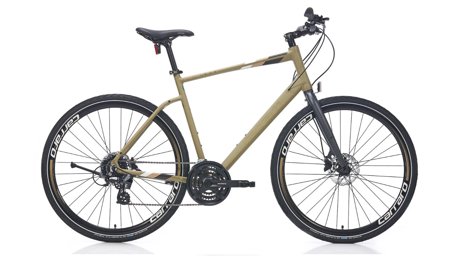 Carraro Sportive 324 520H 24-V HD Mat Haki Yeşil Siyah Şehir Bisikleti