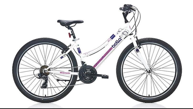 Bianchi Bella 26 380H Dağ Bisikleti Beyaz-Eflatun-Mor