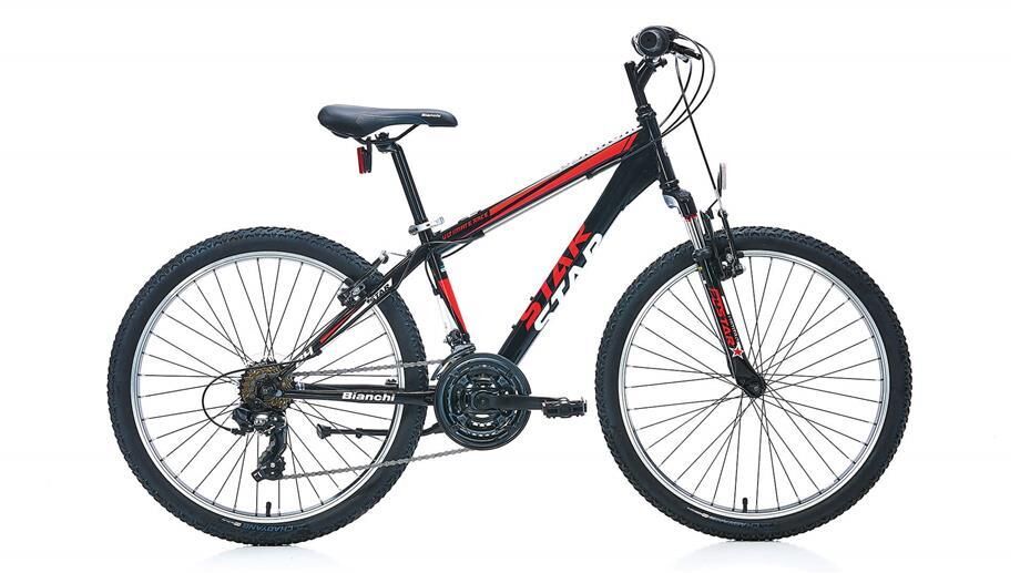 Bianchi Star 360H Dağ Bisikleti Siyah-Kırmızı-Beyaz