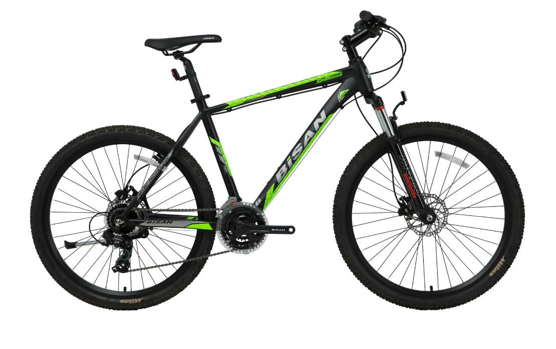 Bisan MTX 7050 27.5 HD 48Cm Siyah Yeşil MTB Dağ Bisikleti
