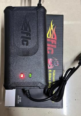 Falcon 48V 20 Ah E-Bike Elektrikli Bisiklet Şarj Aleti / Cihazı 48 Volt 20 Amper Otomatik Şarj Kesicili 2 Ledli