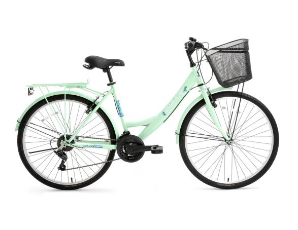 Bisan Lotus 26 Şehir Bisikleti Mint Yeşil Beyaz