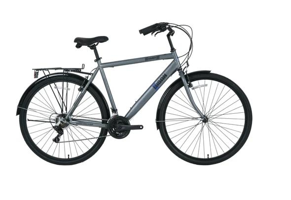 Bisan Hardy 28 Jant 55Cm Parlak Gri Siyah Şehir Bisikleti