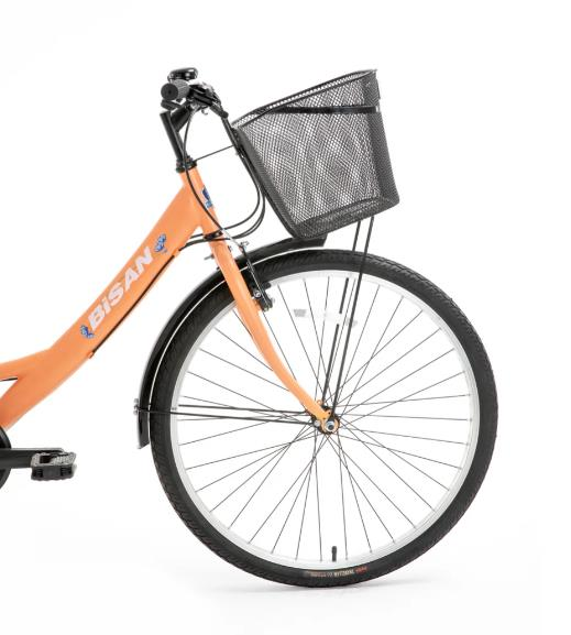 Bisan Lotus 26 Jant 21 Vites Mercan Beyaz Şehir bisikleti