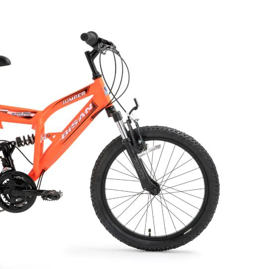 Bisan Jumper 20 jant 18 Vites Çift Amortisörlü Turuncu Siyah