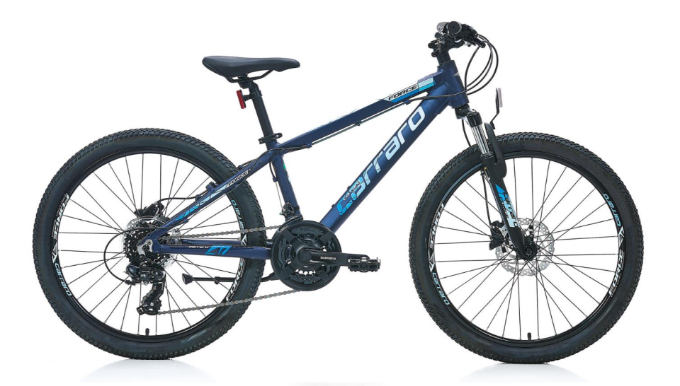 Carraro Force 620 432H 26 Jant HD Fren Mat Koyu Mavi Açık Mavi Gümüş Dağ Bisikleti