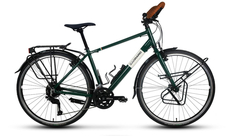 Carraro Cr-T Trip 18-V Tur Bisikleti 53Cm Koyu Yeşil-Beyaz