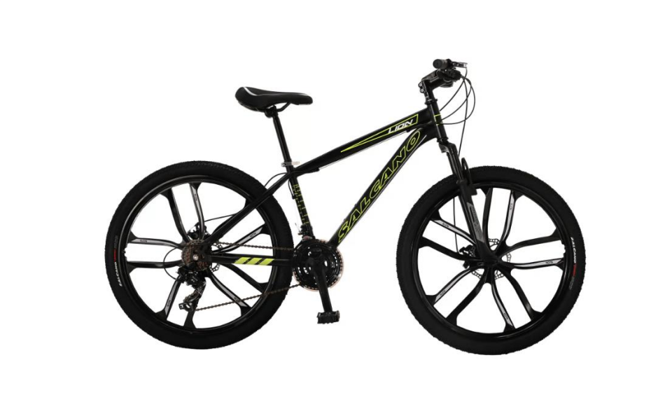 Salcano Lion 26 MD 15'' Monoblok Jant Dağ Bisikleti Siyah Sarı
