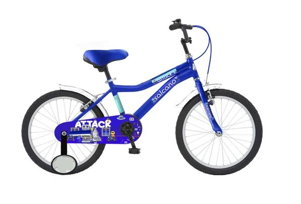 Salcano Attack 20 Laciver Mavi Çocuk Bisikleti