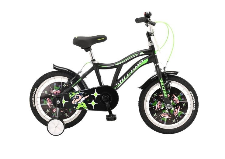 Salcano Badboy 20 Jant Siyah Yeşil Erkek Çocuk Bisikleti