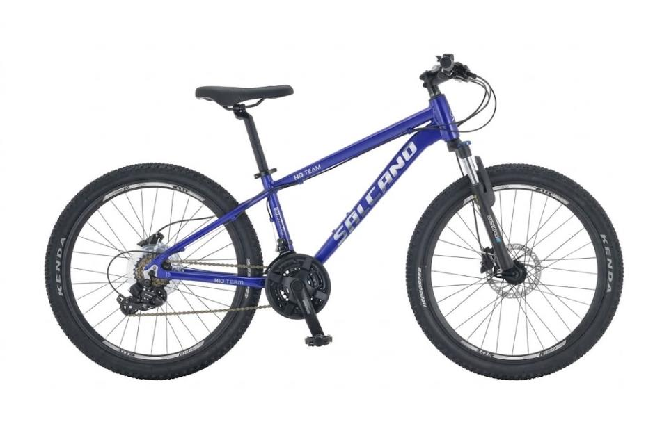 Salcano NG TEAM 200 26 Jant Hidrolik Disk Fren 21 vites 18''Azur Mavi Gümüş Dağ Bisikle