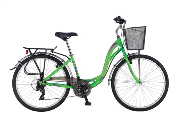 Salcano Bodrum 26 Unisex VR 16'' Mat Haki Yeşil Beyaz Gri Şehir Bisikleti