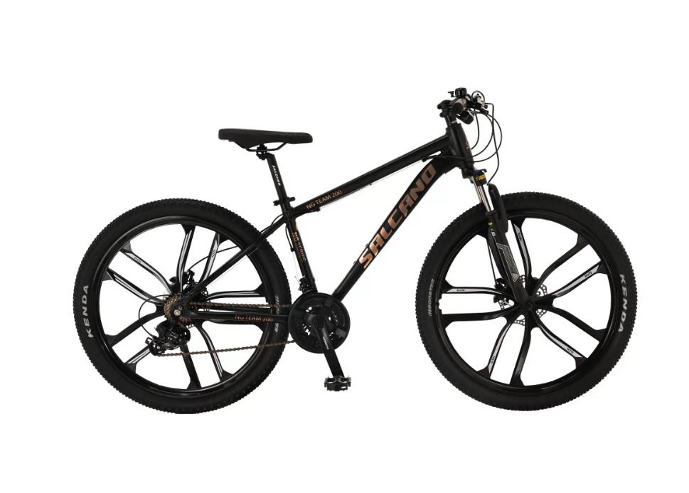 Salcano NG TEAM 200 26 HD MonoBlok Jant 21 vites 15'' Siyah Altın Dağ Bisikleti