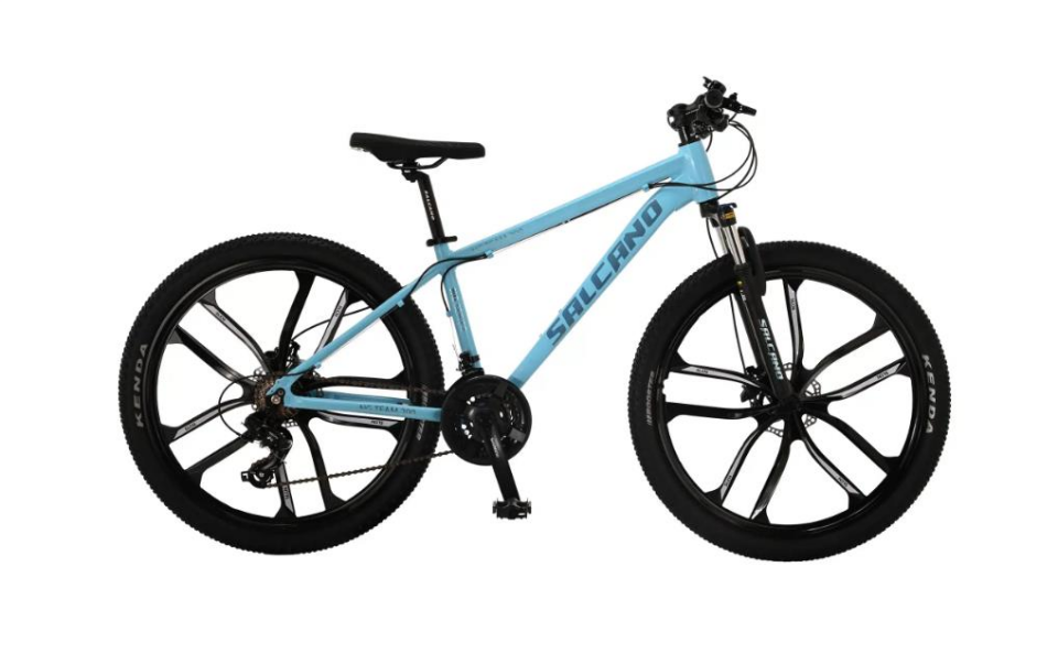 Salcano NG TEAM 200 26 HD MonoBlok Jant 21 vites 15'' Açık Mavi Hologram Dağ Bisikleti