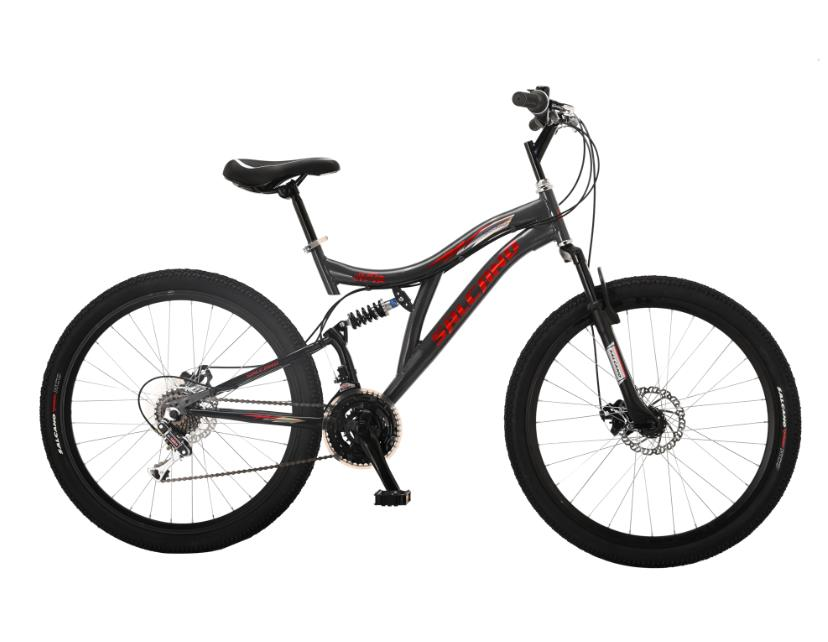 Salcano Hector 26 Mekanik Dİsk Fren 21 Vites Siyah Kırmızı Dağ Bisikleti