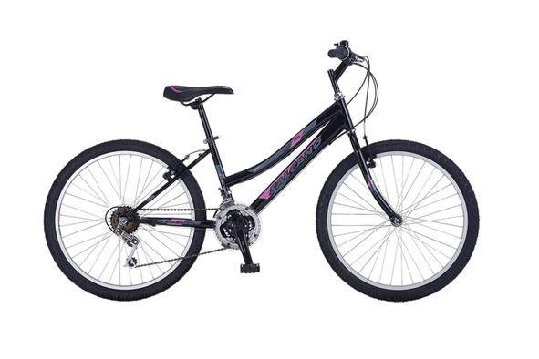 Salcano Excel 24 Lady Siyah Mor Kız Çocuk Dağ Bisikleti