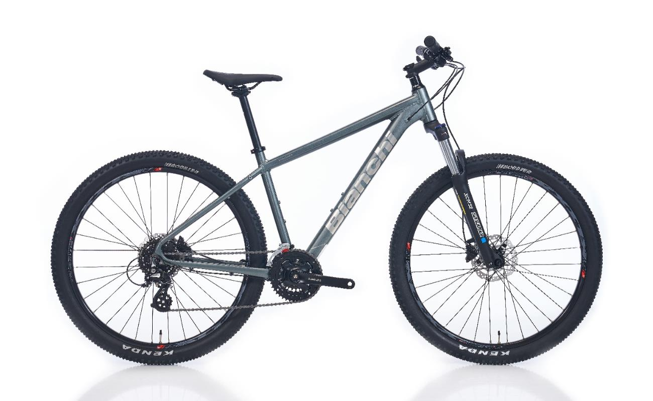Bianchi Magma 27.1 27.5 Jant 24 Vites Altus 43Cm Gri Gümüş Dağ Bisikleti