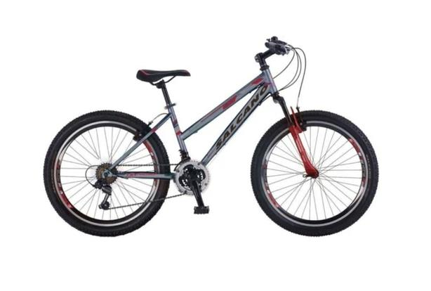 Salcano Lily 26 Lady V Fren 26 Jant Siyah Kırmızı Gri Çocuk Dağ Bisikleti