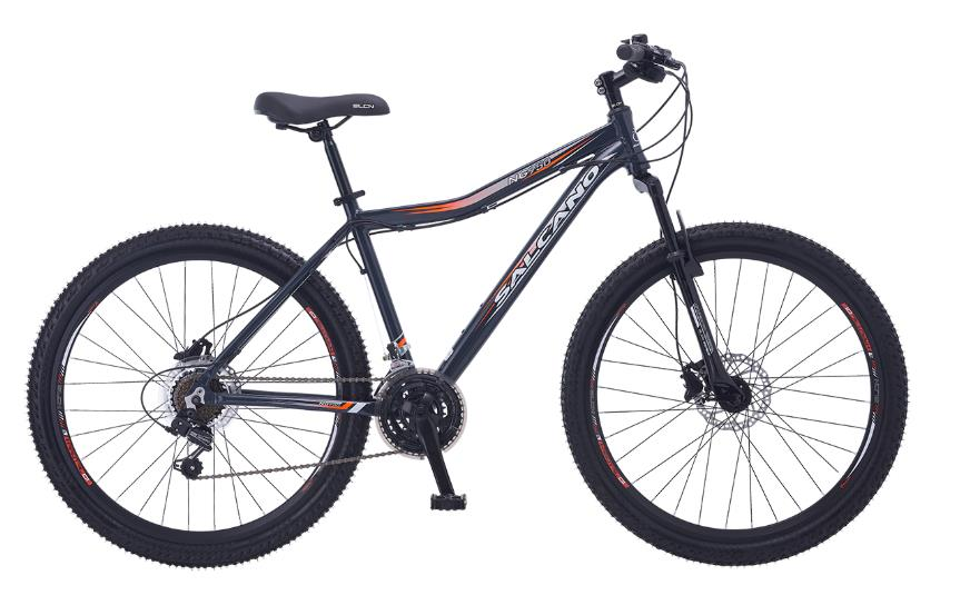 Salcano NG950 27,5 Hidrolik Disk fren 18'' Siyah Turuncu Gri Dağ Bisikleti